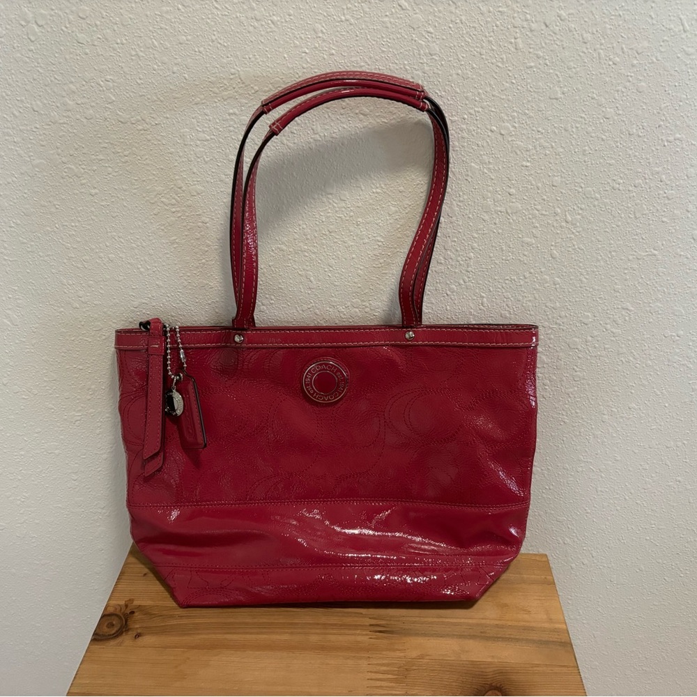 Coach Tote Bag EUC Hot Pink